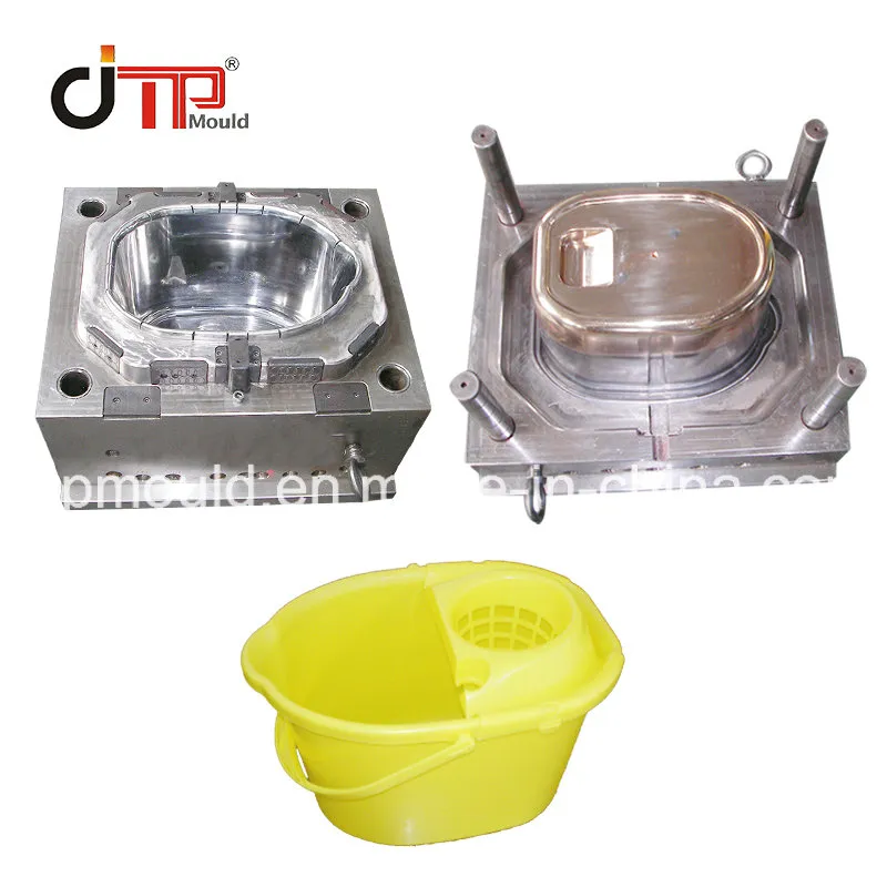 Customize Hot Sell Mop Bucket Injection Mouldings Plastic Mould